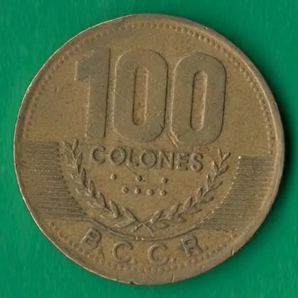 фото, 100 колонів 1998 року Коста-Рика [МШ1]