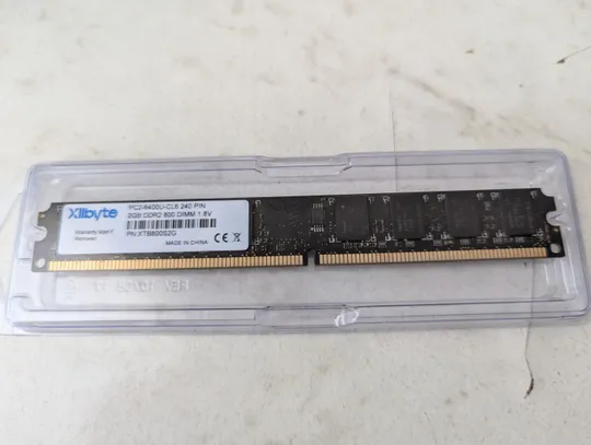 Купити Xllbyte DDR2 2GB 800MHz PC2-6400 DDR2 DDRII ДДР2 ОЗУ RAM 2ГБ