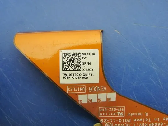 Купити номер0173-29 шлейф підключення клавіатури 09T3CX LF-6604P для Alienware M17x R4 оригінал