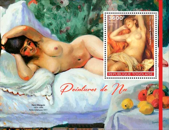 Купити Тог-Обнажённая Живопись-  -2025.Чистый  красивый полный комплект.MNH.