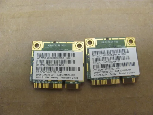 Купити номер0927-11 WI-FI модуль алаптер 724935-001 для HP EliteBook 840 740 745 G1 G2 ZBOOK 14 G2 оригінал