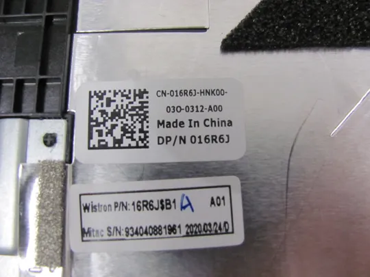 822-19 кришка  матриці 016R6J для Dell Latitude 5310 5300 2-in-1  оригінал Характеристики