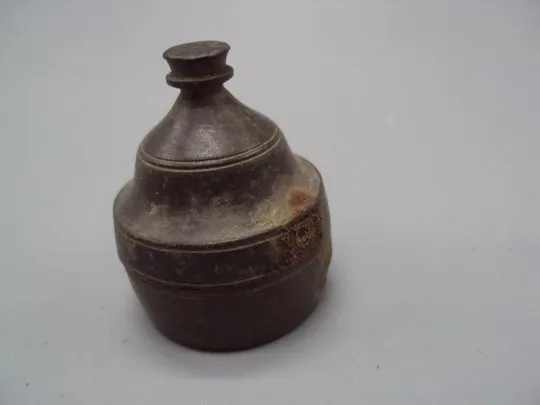 Футляр коробочка для гири бронза чехол для гирьки высота 4,2 см №13503 З аукціону