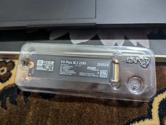 Купити 2TB Crucial P3 Plus 2000GB Gen4x4 SSD m.2 NVMe PCIe 4.0 2280