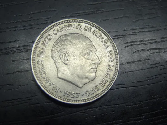 Купити 5 песет Іспанія 1957 (1960)