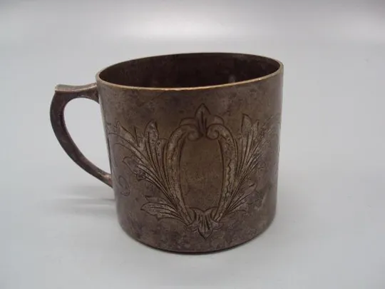 Подстаканник на память Варшава листья plewkiewicz w warszawie высота 5,9 см, диаметр 6,6 см №13655 Продаж