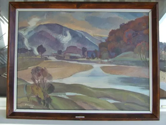 Закарпатская школа  Ердели Бокшая  Кидора О .  раз.80х70 см.также много другого. Торговий майданчик