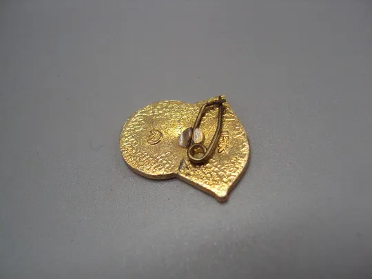 Знак Октябрь 1917 ссср октябрьская революция флаг лавровый лист слава октябрю! серп и молот №17458 З аукціону