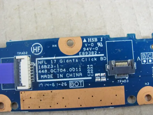 номер0213-22 плата кнопки тачпаду 448.0C704.0011  450.0C703.0001 450.0C703.0021 для HP Pavilion 17-AK 17-BS   оригінал Продаж