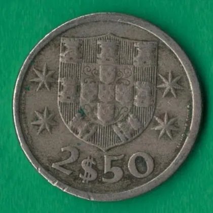 фото, 2,5 ескудо 1964 року Портуґалія [МВ]