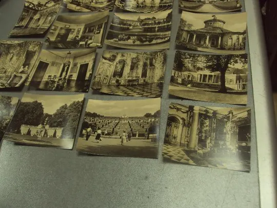 набор открыток потсдам 1945 мини лот 23 шт №8283 Недорого