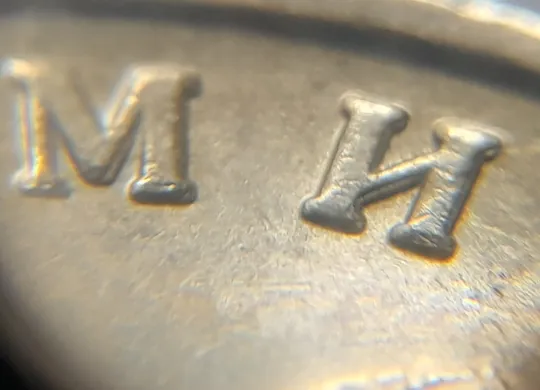 (5121) 1 гривня 2006 двійний удар на реверсі + викрошка вверху "2" слова "2006" на гурті (1 гривна 2006 брак) Інтернет-аукціон