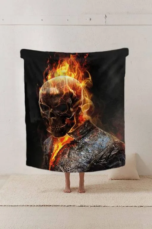 Купити Плед 3D Адское пламя 20222437_B 12223 135х160 см