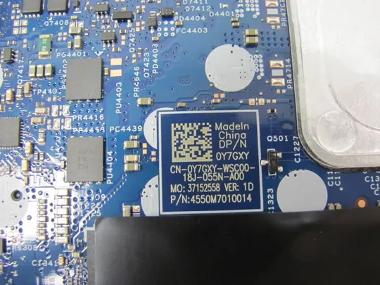 724-19 материнська плата РОБОЧА SRK03 I5-1145G7 0Y7GXY для  DELL Latitude 5320  оригінал Характеристики