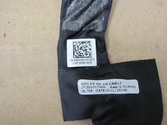 667-17 роз&#039;єм живлення 099V4H DC301017A00 для Dell Inspiron G15 5510 5511 5515  5520 5521 5525 оригінал З аукціону