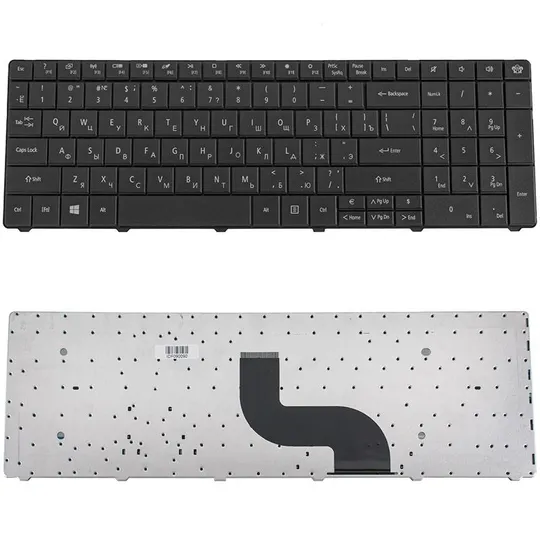 Купити Клавіатура для ноутбука ACER (PB: LE69, TE11, TE69) rus, black
