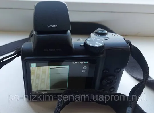 Цифровий Фотоапарат Samsung WB110 - 20.2 Мп - HD - Суперзум - Короб,Докум.- Ідеал ! З аукціону