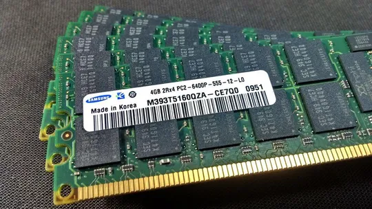 24GB комплект Kit - 6 планок по 4Gb 2Rx4 Samsung DDR2 PC2-5300P-555-12 677MHz ECC Продаж