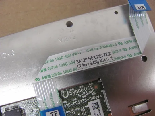 номер0205-14 тачпад,сенсорна панель,touchpad з кріпленням NBX0001YZ00 TM-P3240 для  Dell Inspiron 5567 5767 15R  Оригінал З аукціону