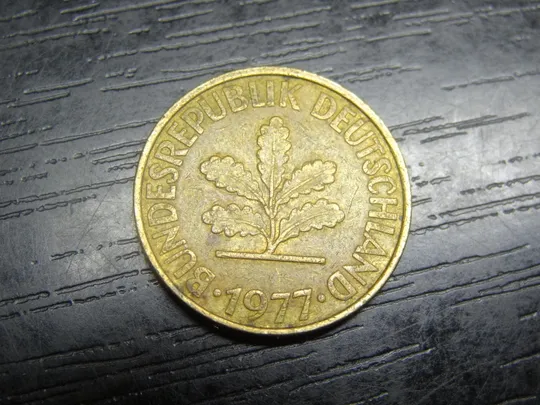10 пфенігів ФРН 1977 F Ціна