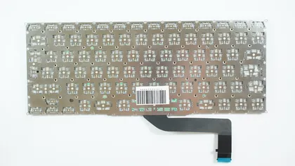 фото, Клавіатура для ноутбука APPLE (MacBook Pro Retina: A1398 (2012-2015)) rus, black, BIG Enter