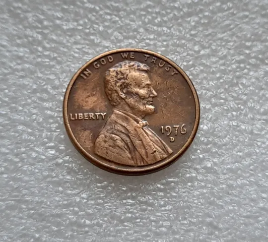 (8152 ря) 1 цент 1976 D США З аукціону