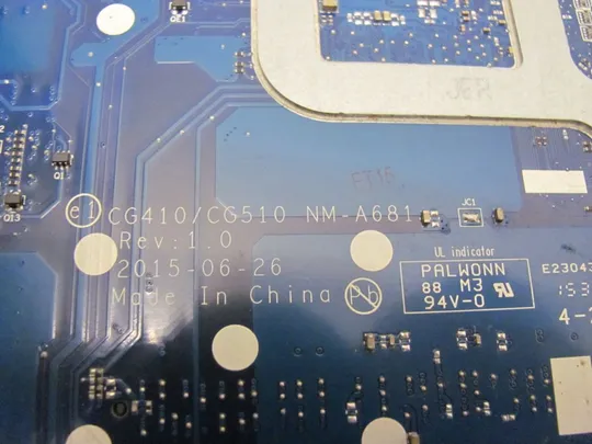 номер0110-14 материнська плата i3-5005U SR27G CG410/CG510 NM-A681 для Lenovo ideapad 100-15 100-15IBD оригінал Продаж