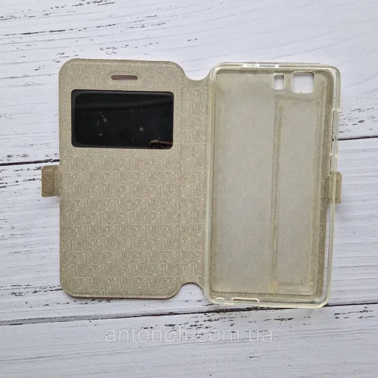 Чохол-книжка Doogee X5 / X5 Pro для телефону (з віконцем) Gold З аукціону