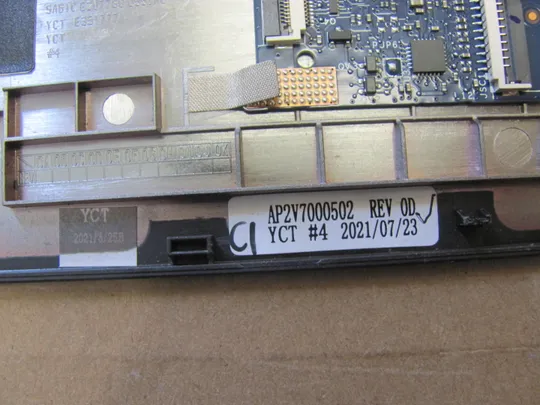 номер0972-4 кришка панель корпус топкейс палмрест AP2V7000502 0VN1PF  для Dell Precision 7550 7560  оригінал Торговий майданчик