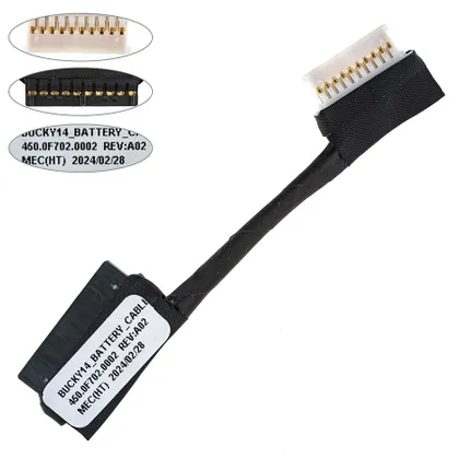 фото, Шлейф для подключения аккумулятора DELL (Inspiron 5480 ,5488,5485) 450.0F702.002