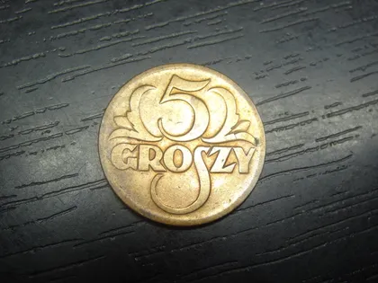 фото, 5 грошей 1930 Польща