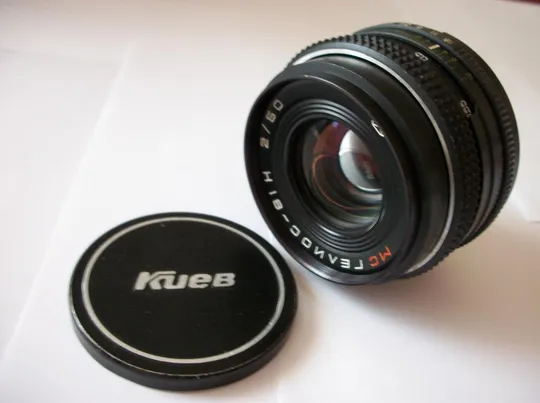 Объектив Гелиос-81Н, МС , передняя крышка Киев. Чистые линзы. Идеальные. Цена- min Ціна