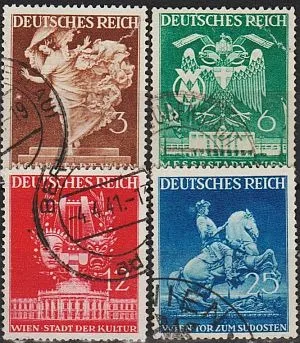 фото, 1941 - Рейх - Весняний ярмарок Mi.768-71 _4,0 €
