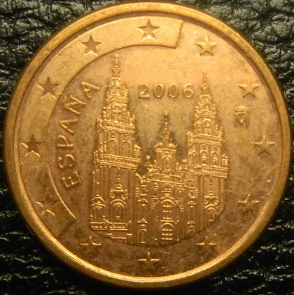 фото, 5 євроцентів 2006 Іспанія