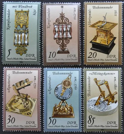фото, ГДР Песочные и Солнечные Часы 1983