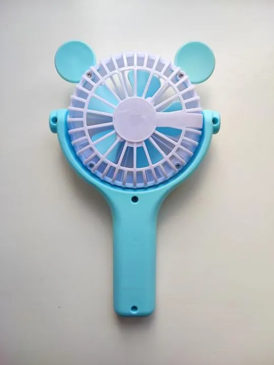 Портативний акумуляторний мінівентилятор із вушками та led Інтернет-аукціон