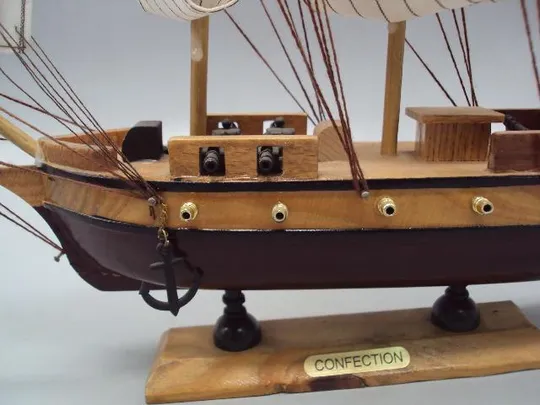 Модель корабль фрегат Confection парусник дерево высота 32 см, длина 31 см №13770 Недорого