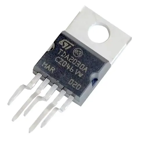 Чип TDA2030A 10ШТ TDA2030 TO-220-5, Усилитель низкой частоты УНЧ Ціна