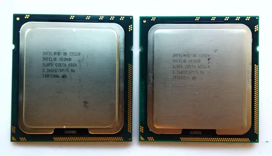 пара 4х ядерных Intel Xeon E5520 2.26GHz, 8M 5.86GT/s LGA1366 Ціна