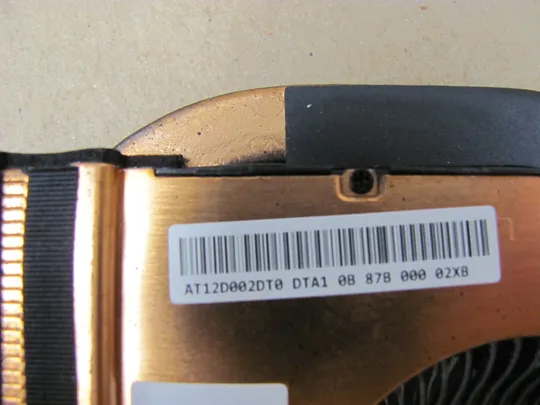 номер1067-5 сиситема охолодження 01AX928 01AX926 AT12D002DT0 AT12D002SS0   для Lenovo ThinkPad  T470 T480 оригінал Характеристики