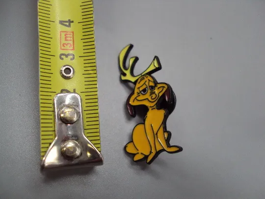 Значок пін мультфільм Як Ґрінч украв Різдво собака Грінча Макс знак брошка №18482 Ціна