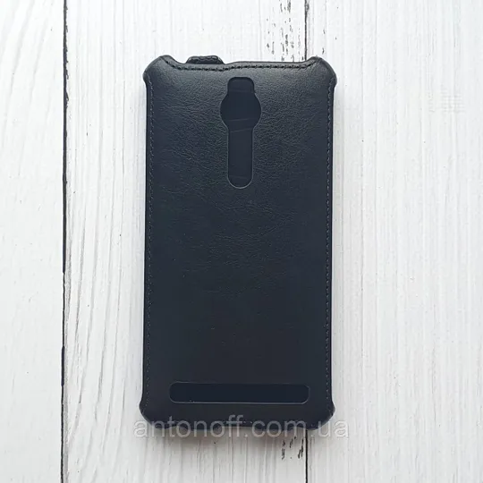 Чохол-фліп Asus Zenfone 2 / ZE550ML ZE551ML книжка для телефона Чорний З аукціону