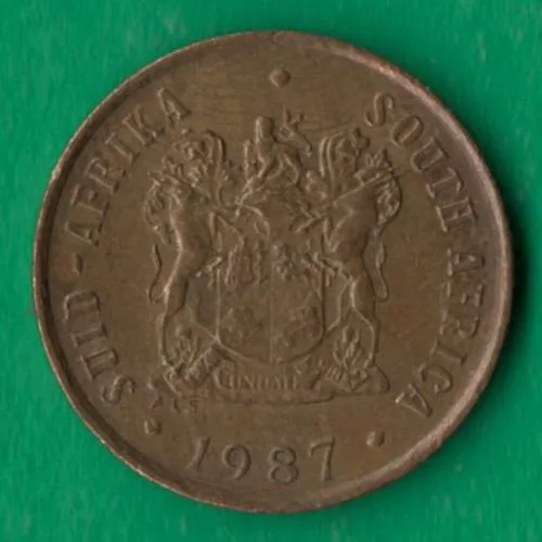 1 цент 1987 року ПАР [М] Ціна