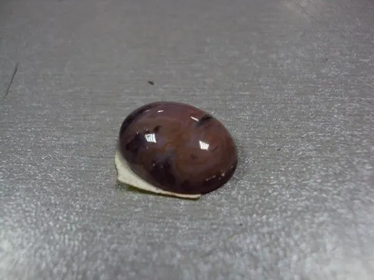 Камень яшма овальная для ювелирных изделий вес 1,82 г размер 5,6 х 17 х 13 мм №13255 Де купити