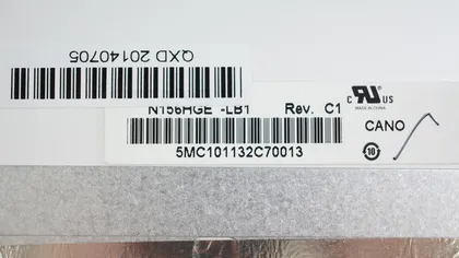 фото, Матриця 15.6 N156HGE-LB1 (1920*1080, 40pin, LED, SLIM(вертикальні вушки), глянець, роз'єм праворуч знизу) для ноутбука (renew)