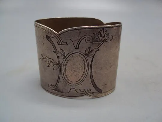 Сервировочное кольцо для салфеток кольцо для сервировки серебро 84 проба ПА вес 39,59 г №311 Ціна