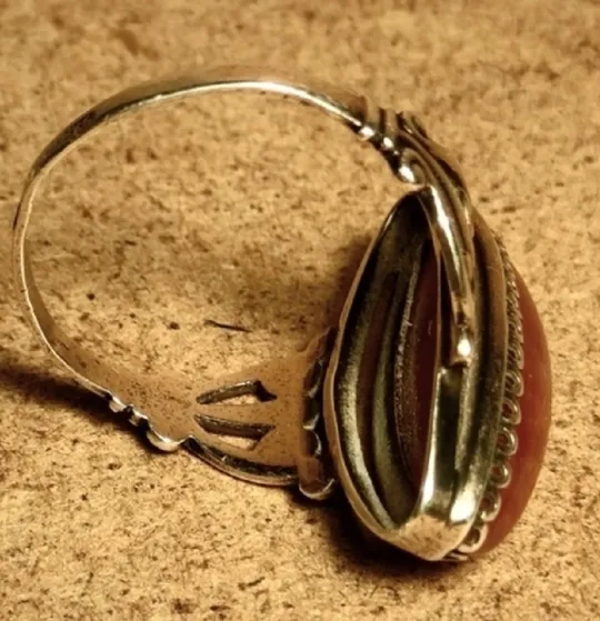 Красивый серебряный перстень 875пр. (☝️Клеймо звезда,СССР!) Інструкція