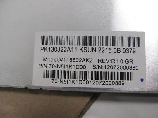 727-14 клавіатура V118502AK2 PK130J22A11 PK130J23A11  для  ASUS X53 A53 A53Z A53E A53U K53 K53U K53TK K73B X73 оригінал Продаж