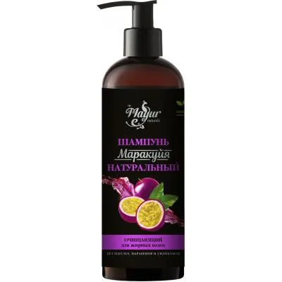 Шампунь Mayur Маракуйя очищающий для жирных волос 500 мл (4820230950687) Ціна