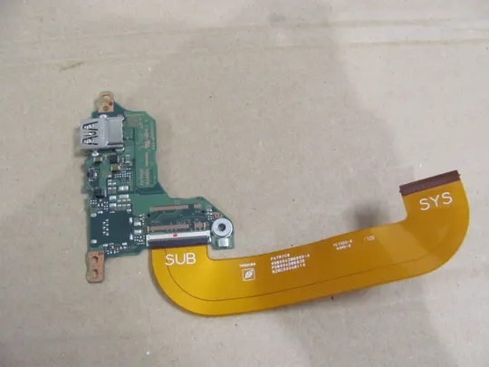 662-5 плата USB FATRCN1 FATRYC0 G5B004286000-A для TOSHIBA Portege X20W-E X20W-D X20W оригінал Ціна